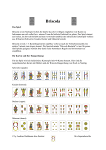 Briscola - Cliquenabend