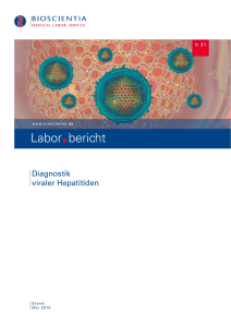 Virale Hepatitiden – Diagnostik