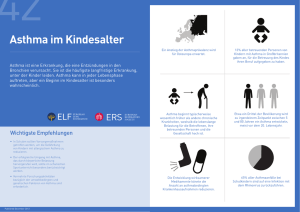 Asthma im Kindesalter - European Lung Foundation