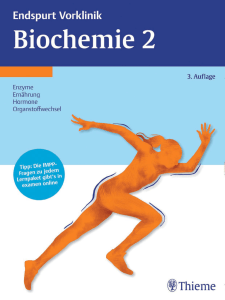 Thieme: Endspurt Vorklinik – Biochemie 2