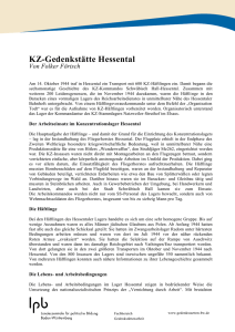 KZ-Gedenkstätte Hessental - Landeskunde Baden