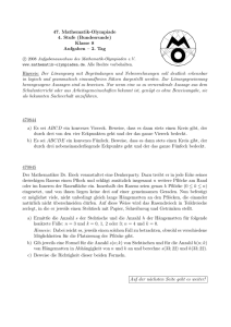 47. Mathematik-Olympiade 4. Stufe (Bundesrunde) Klasse 8