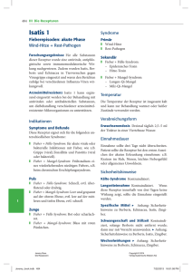 Isatis 1 - Verlag Systemische Medizin