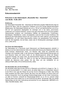Uni Hildesheim Exkursionsbericht 2015
