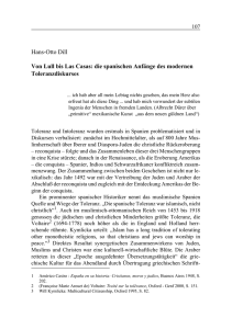 Hans-Otto Dill Von Lull bis Las Casas: die spanischen Anfänge des