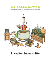 2. Kapitel: Lebensmittel