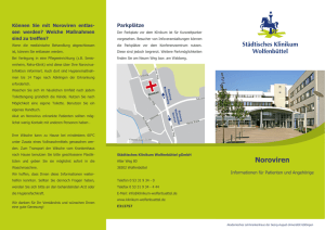Patienteninformation Noro-Virus - Städtisches Klinikum Wolfenbüttel