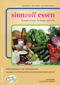 sinnvoll essen