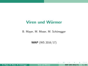 Viren und Würmer