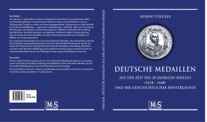 Deutsche Medaillen aus der Zeit des 30jŠhrigen