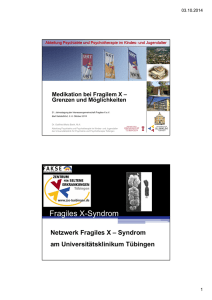 Fragiles X-Syndrom - Interessengemeinschaft Fragiles