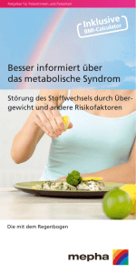 metabolische Syndrom - Arztpraxis Dr. Lorenzet