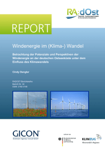 Windenergie im (Klima-) Wandel