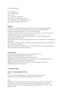 PDF-Datei - Fakultät Kunst- und Sportwissenschaften