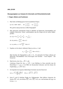 1 5 a a 2 a = + lim n 1 n 3 n 1 + − +