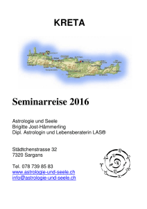 Seminarreise 2016 - Astrologie-und