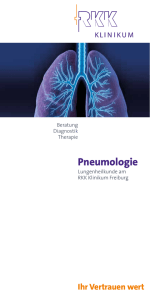 Pneumologie - RKK Klinikum