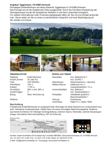 Seite Haus z.verkaufen - kaderli architekten, Amriswil