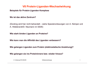 V8 Protein-Liganden