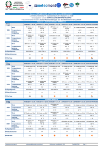 WETTERVORHERSAGE vom 05/03/2017