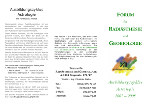 Folder Ausbildungszyklus Astrologie-2007-2008
