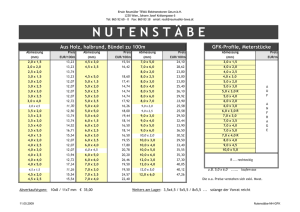 GFK-Nutenstäbe - Reumüller