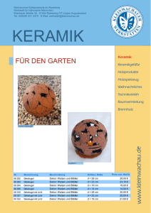 keramik - Kleinwachau