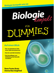 Biologie kompakt für Dummies