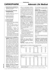 Adenosin Life Medical, 5 mg/ml, Injektions