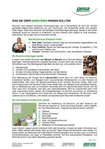 Infoblatt Noroviren - Gesa Hygiene