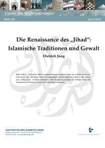 Die Renaissance des „Jihad“: Islamische Traditionen und Gewalt