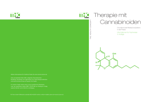 Therapie mit Cannabinoiden