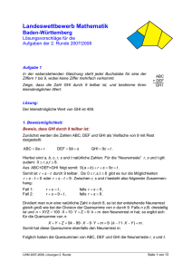 - Landeswettbewerb Mathematik