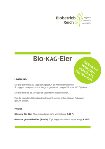 Bio-KAG-Eier - HOME | Biobetrieb Reich