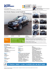 Dacia Sandero Stepway Laureate Facelift TCe 12.430 € 145 € 79
