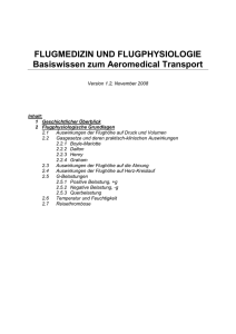 Skriptum Flugmedizin