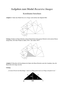 Aufgaben zum Modul Recursive Images