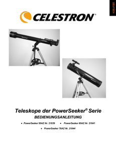 Teleskope der PowerSeeker ® Serie