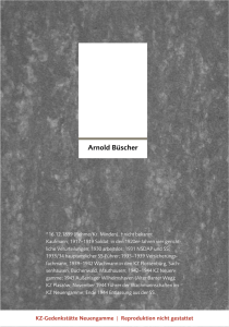 Arnold Büscher - Offenes Archiv