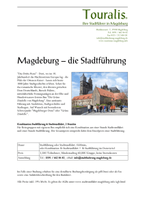 INFO Stadtführung Magdeburg