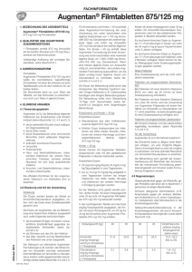 Augmentan® Filmtabletten 875/125 mg