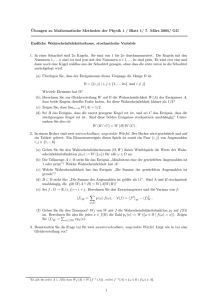 Übungen zu Mathematische Methoden der Physik 1 / Blatt 1/ 7. März