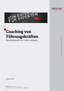 Praxisbeispiel Coaching von Führungskräften