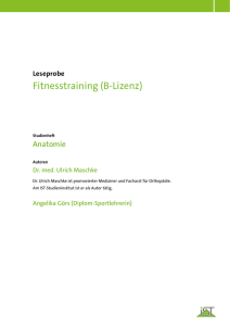 Fitnesstraining (B-Lizenz) - IST