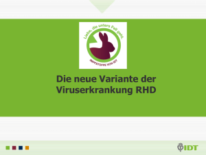 RHDV2 Impfschutz Stand August 2015