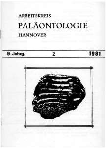 2 - Arbeitskreis Paläontologie Hannover