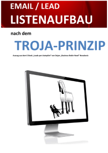 Lead-Listen-Aufbau nach dem Troja Prinzip_Gratis Ebook von