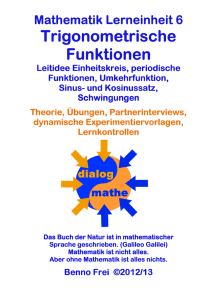 Trigonometrische Funktionen Funktionen