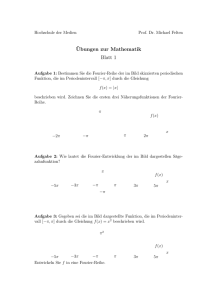 ¨Ubungen zur Mathematik Blatt 1