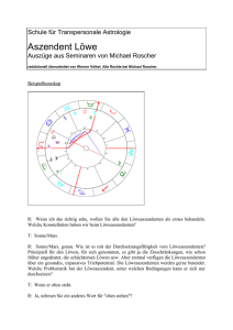 Aszendent Löwe
